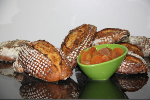 Le pain miel, abricot - Boulangerie Brin