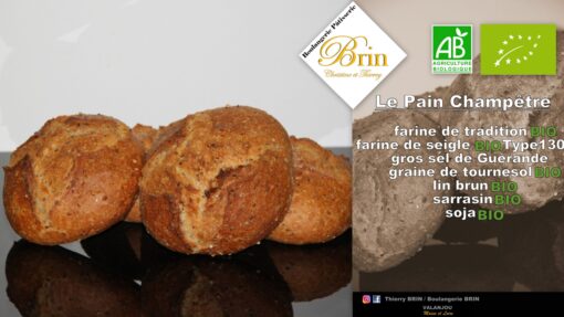 Le pain champêtre - Boulangerie Brin
