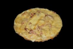 Pizza tartiflette individuelle (crème, pomme de terre, lardon, reblochon, emmental) - Boulangerie Brin