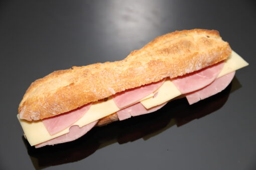 Sandwich jambon beurre et emmental - Boulangerie Brin