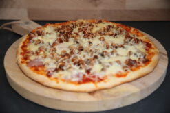 Pizza Rital (Sauce tomate, bacon, figues moelleuses, mozzarella)